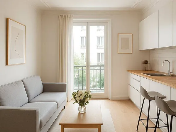 Appartement 2 pièces 43 m²