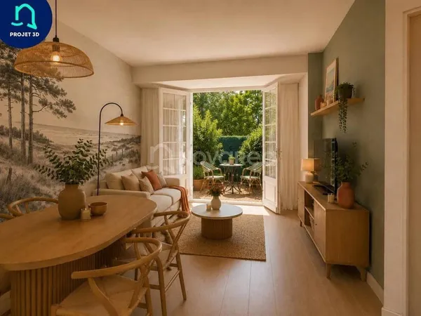 Appartement 3 pièces 61 m²