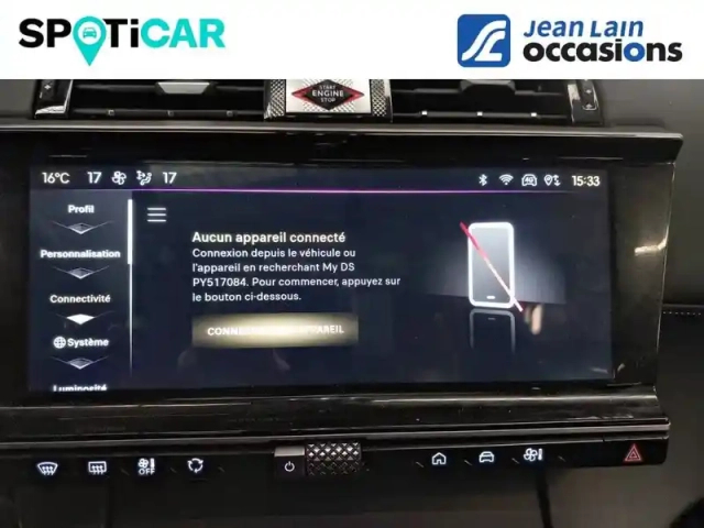Ds Ds 7 hybride rechargeable e-tense 300 eat8 4x4 — photo 19