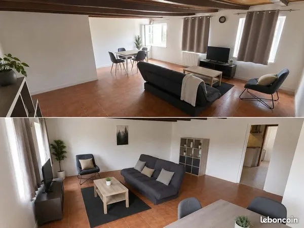 Appartement T3 73 m² au 1er étage - LOUDREFING
