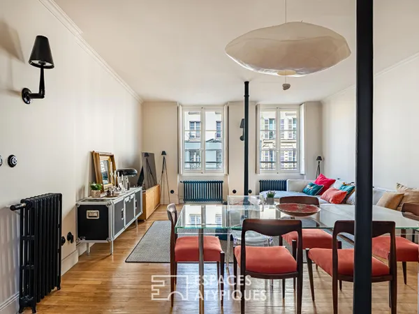 Volumes décloisonnés et cachet intemporel : un esprit loft à la versaillaise
