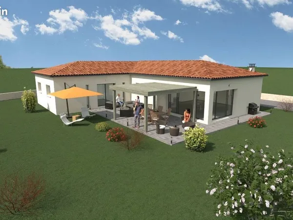 Maison Contemporaine De Plan Pied à MARCY-L'ETOILE (69)