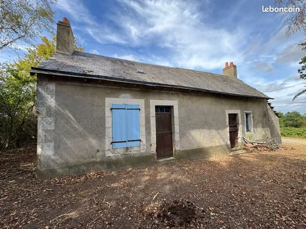 Maisonnette 2 pièces avec combles aménageables - À rénover