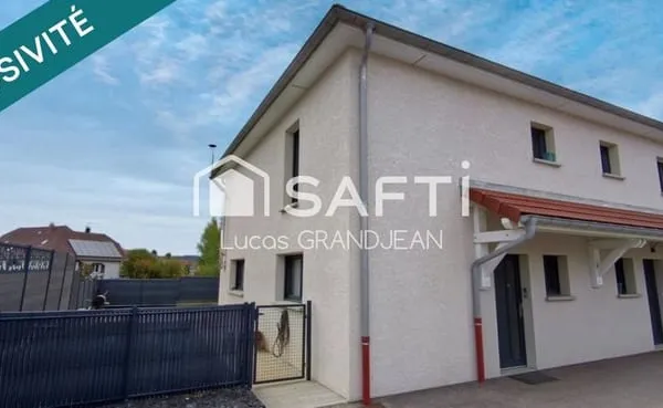 Frasne : une maison récente, sans travaux