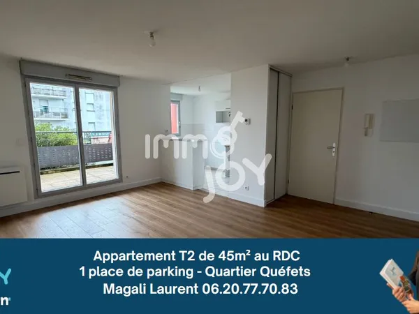 Appartement 2 pièces 45 m²