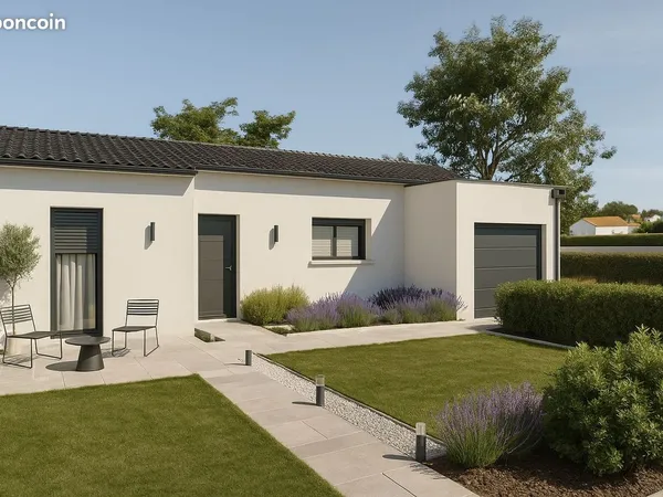 Maison de 81.94 m² sur un terrain de 886 m² à SAINT-GERMAIN-DE-LONGUE-CHAUME en DEUX-SEVRES (79)