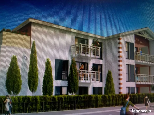 À louer - Appartement T2 de 42 m² avec terrasse de 6 m² à Gujan-Mestras + parking - 734E hors charge