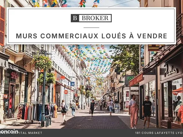 Murs commerciaux loués