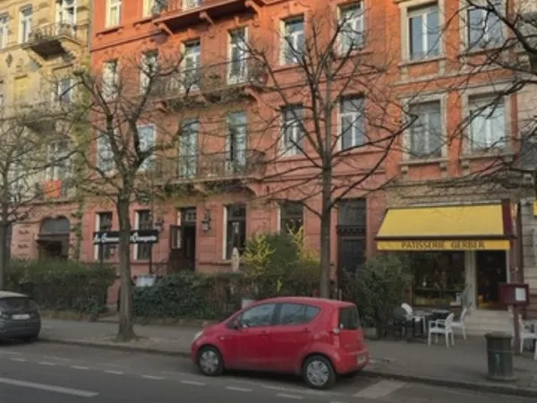 à vendre - strasbourg orangerie beau f2 rénové avec vue cathédrale