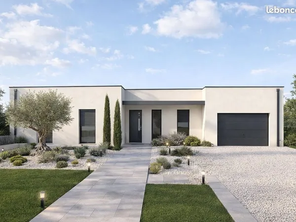 Maison de 110.55 m² sur un terrain de 800 m² à BRESSUIRE en DEUX-SEVRES (79)