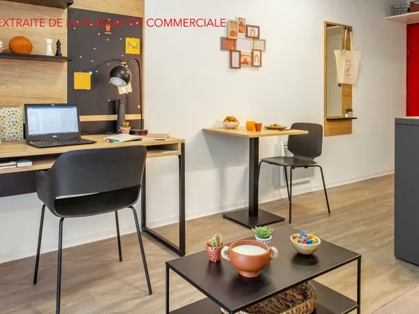Studio 1 pièce 29 m²
