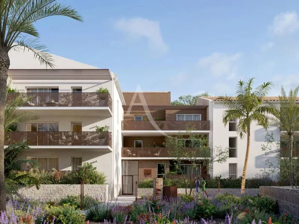 A VENDRE : Appartement 2 pièces de 42.01 m2 + terrasse 12m2 + 2 Pkg secteur MONTPELLIER LATTES BOIRA