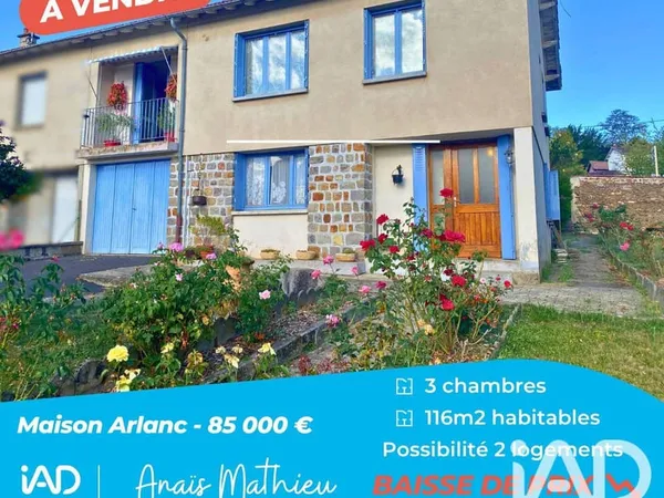 Maison de ville 4 pièces 116 m²