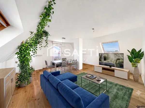 duplex atypique 105m² centre ville avec plusieurs terrasses