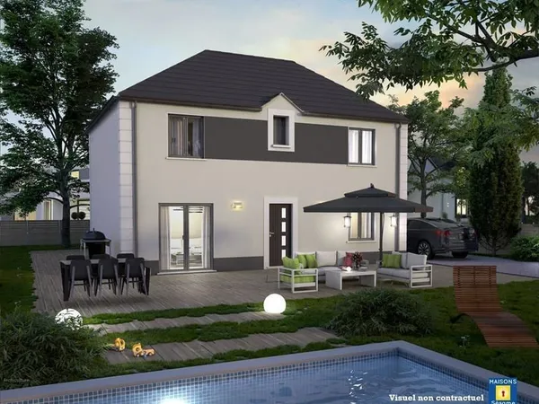 Projet de construction d'une maison 97 m² avec terrain à MERY-SUR-OISE (95)