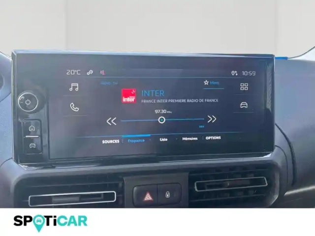 Peugeot Partner xl diesel 130ch cabine approfondie automatique repliable — photo 13
