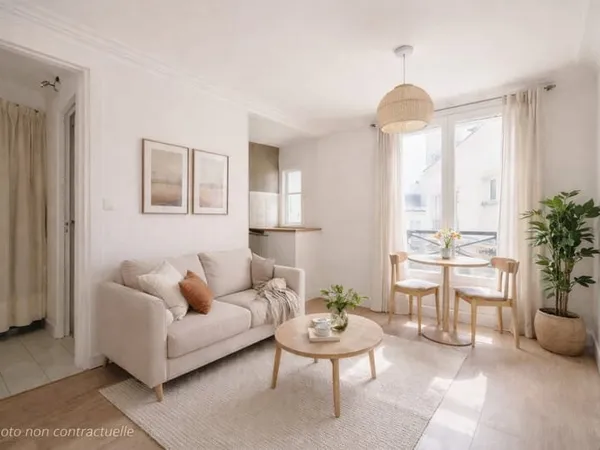 Appartement Paris 2 pièce(s) 24.58 m2