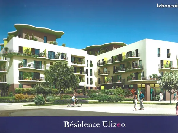 T2 46 m², grande terrasse + parking, Tram à 2 min - Castelnau Sablassou