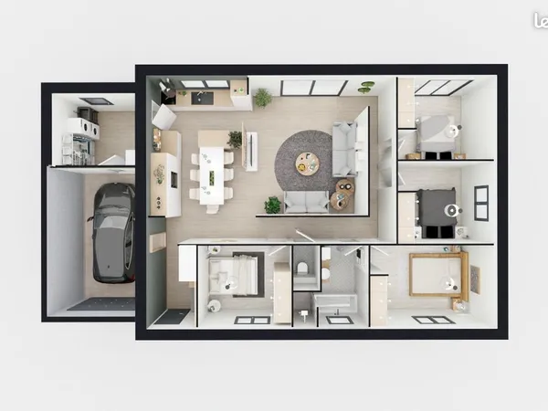 Maison 4 pièces 108 m²