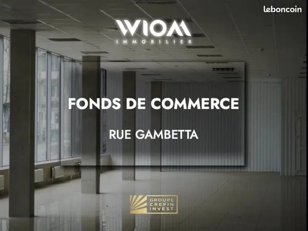 Fonds de commerce, restaurant 40 m² Arras