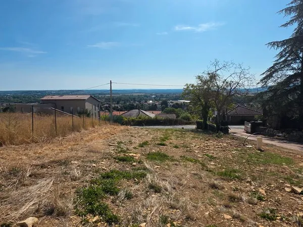 Terrain 443 m2 hauteur de anse