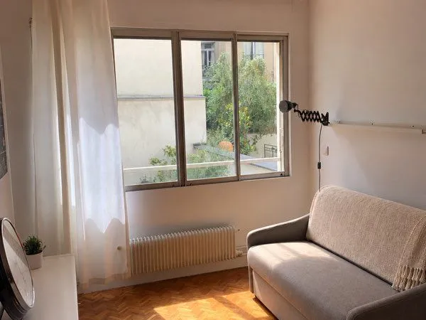 Studio meublé 13 m² - Tout équipé avec lave-linge - Paris 16e, rue de Longchamp