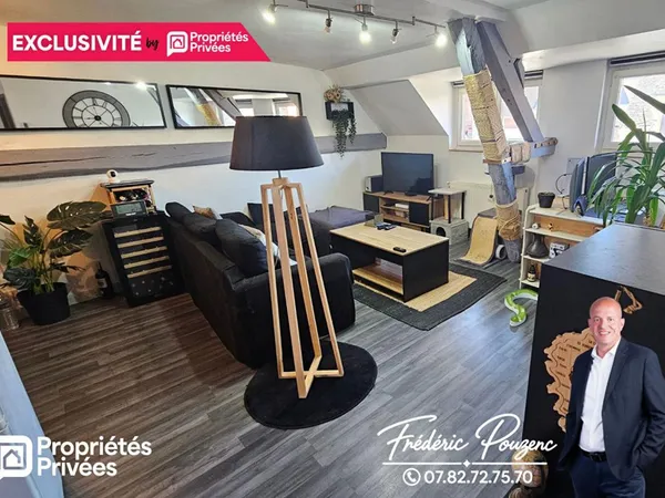 Houdan 10 mn / Appartement 3 pièces 52 m2 dans un village avec toutes commodités
