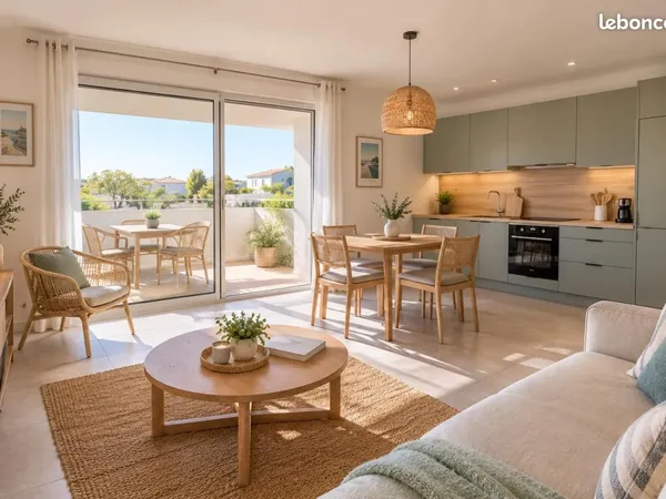 Appartement 3 pièces 57 m²