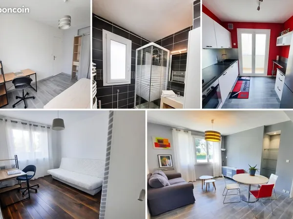 Deux chambres en colocation sur Lyon
