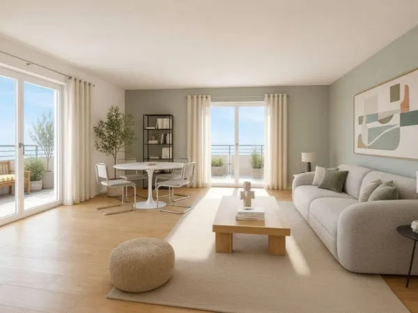 Appartement 4 pièces 82 m²
