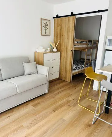 Studio meublé en bail mobilité