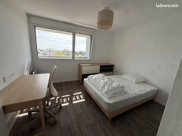 RENNES - Co-living meublé - 3 chambres -Résidence étudiante neuve "Le Bakélite"