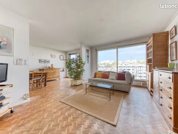 BELLEVILLE — 3 PIÈCES · 65,80 m² · BALCON 10,36 m² · 8e ÉTAGE ·