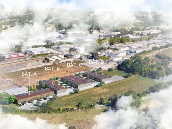 Programme neuf, locaux d'activité à vendre à Saint Genis Laval