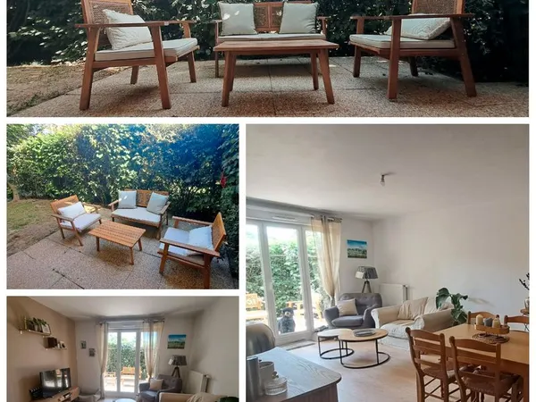 Appartement F3 62m2 + terrasse 25m2