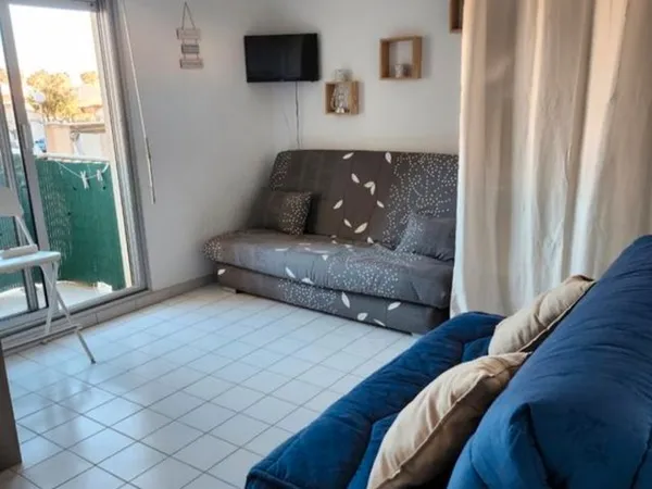 Studio 19 m2 valras plage