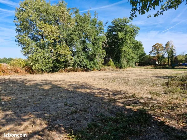 Terrain constructible 5000 m2 à Boisseuil