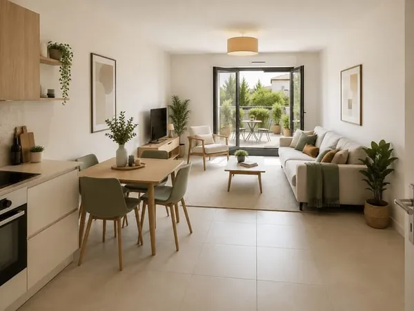 Appartement 2 pièces 42 m²