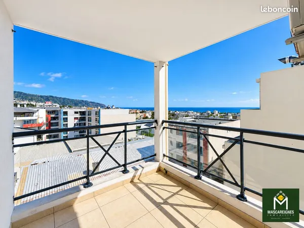 EXCLUSIVITE T2 Lumineux Vue Mer + Varangue & Parking - Sainte-Clotilde