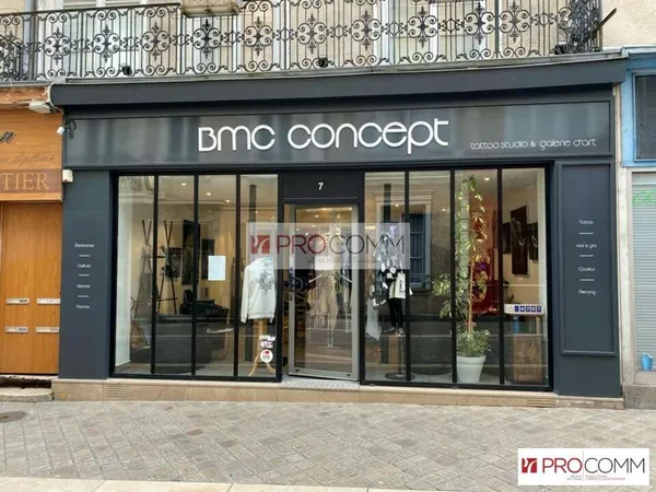 AV local commercial 113m² en centre ville Chartres