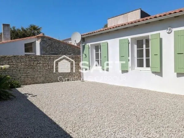 Centre village, 3 chambres, jardin clos
