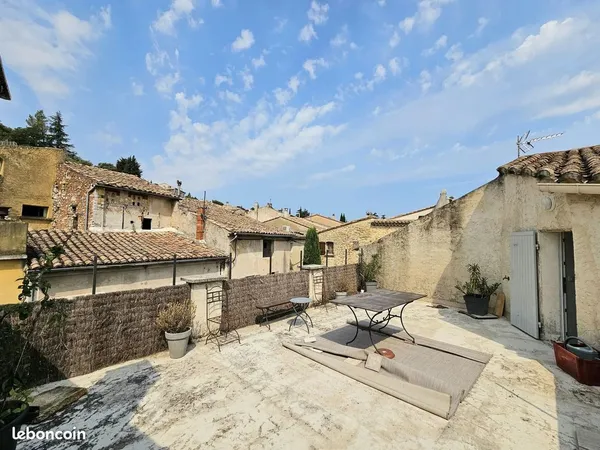 Maison 4p - toit terrasse - clim - bedoin