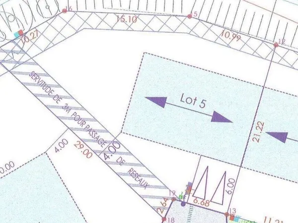 Terrain 526 m²