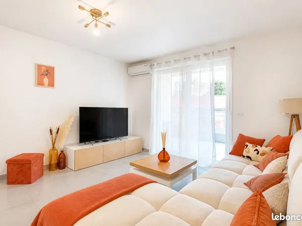 Blancarde 13004 /St Barnabé 13012 - T3 60 m2 de 2019- Terrasse 8 m2 + Parking s/sol en sus + clim - 