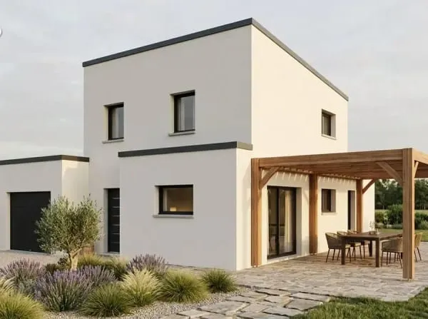 Maison neuve 80 m² 3 ch. + terrain 489 m² à Ingré