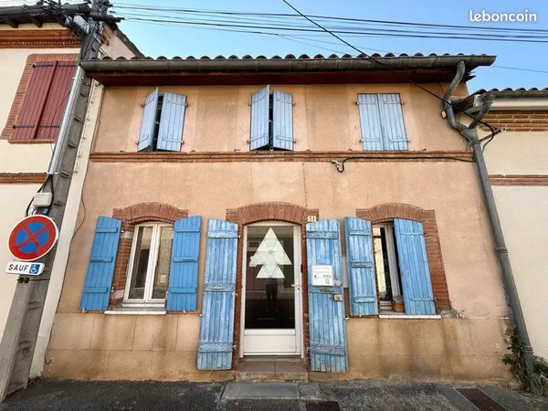Particulier vends maison T5 avec Clim réversible et jardin