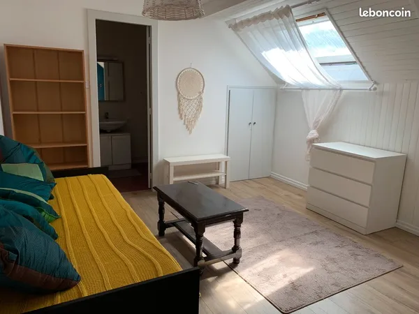 Studio meublé, plein centre-ville proche IUT et INSIC