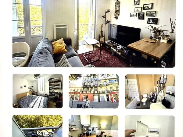Appartement 2 pièces 37 m²