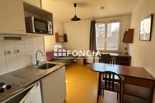 Appartement meublé 1 pièce 19 m²
