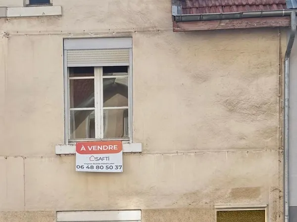 MAISON À RÉNOVER AVEC JARDIN - À HERSERANGE A DEUX MINUTES DE LA FRONTIÈRE LUXEMBOURGEOISE ET BELGE